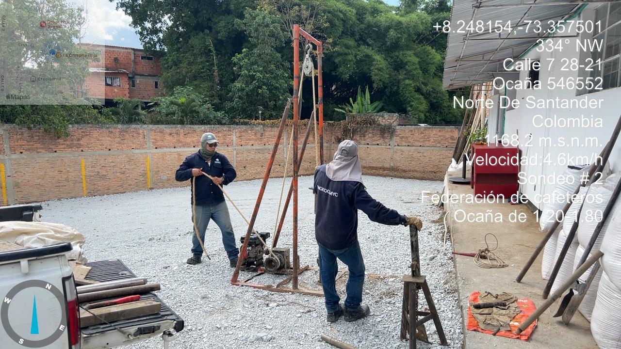 Estudio geotécnico para diseño de cubierta sede principal COOPERACAFE